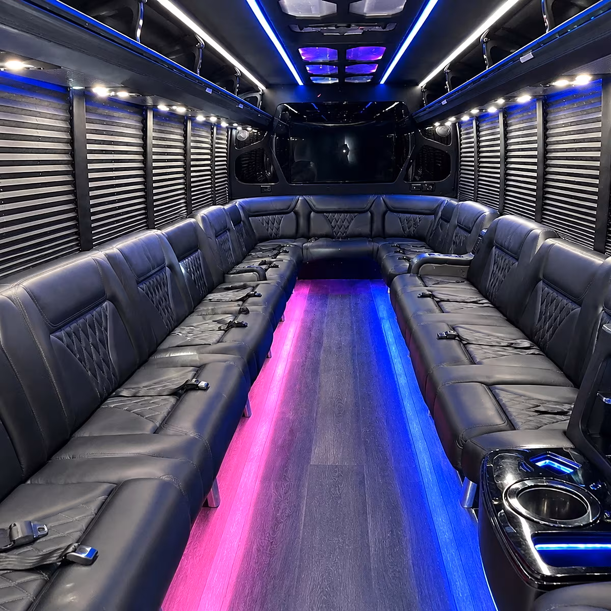 jackson party bus rentals inside