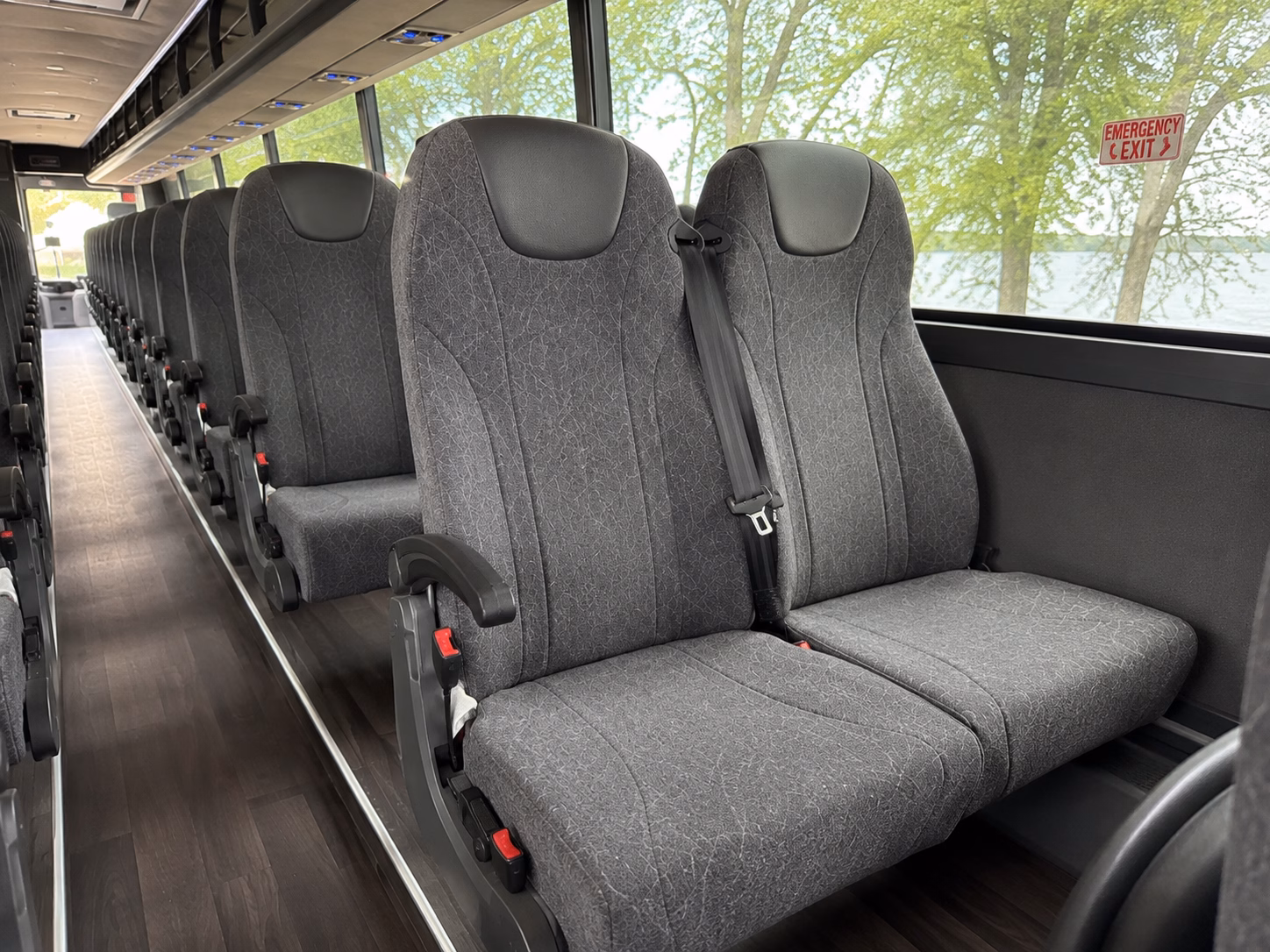 jackson private event transportation onboard seating