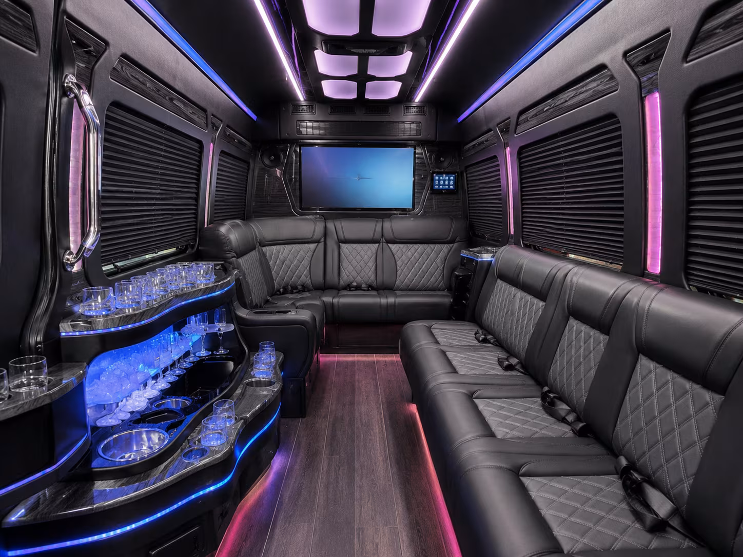 whatever your prom night itinerary one bus keeps the whole group together